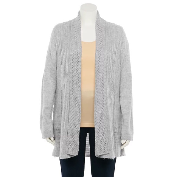 Long sleeve Glitter Cardigan 4x - Picture 9 of 10